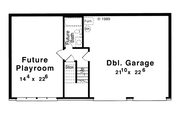 Lower Level image of DONAHUE House Plan